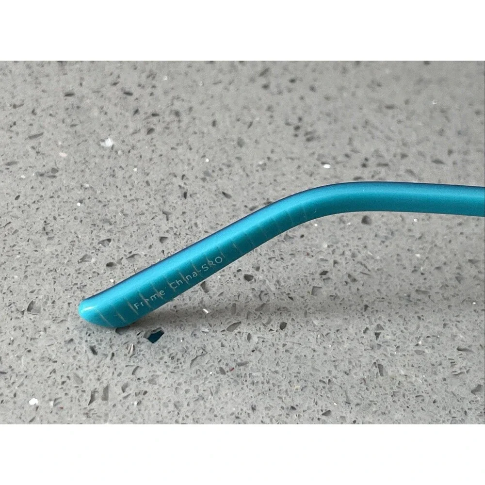CITY EYEWEAR DC33 Col 50 Blue Rectangular Eyeglasses Frames ONLY 53-18-140